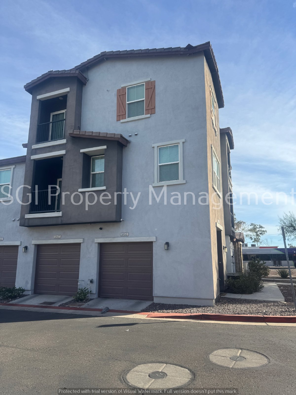 3 Story Phoenix home with 2 car garage property image
