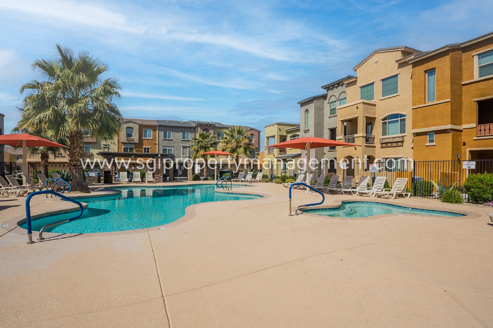 4 Bedroom, 3 bathroom North Phoenix townhome property image