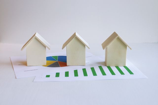 set of figurine houses