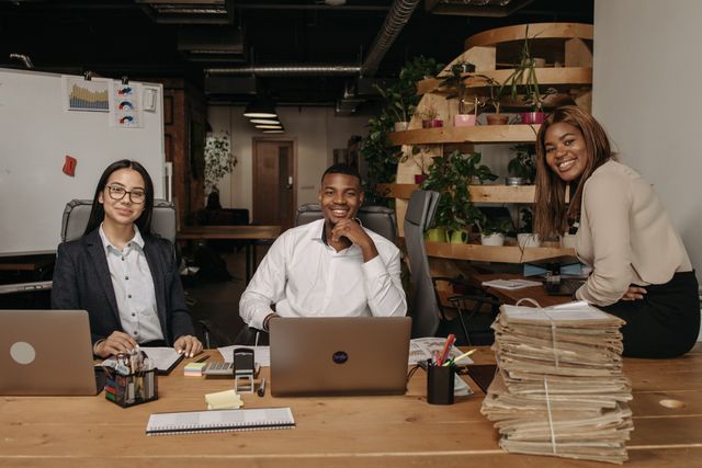 team of business professionals
